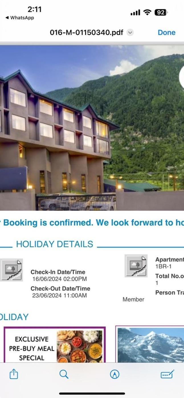 Hotel Park Paradise Manali มะนาลี ภายนอก รูปภาพ